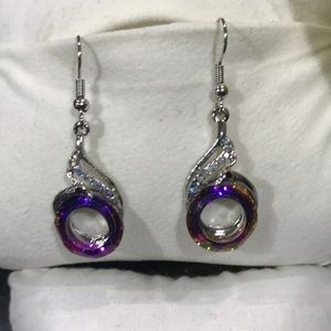 3/25$ Gorgeous multicolored dangle earrings